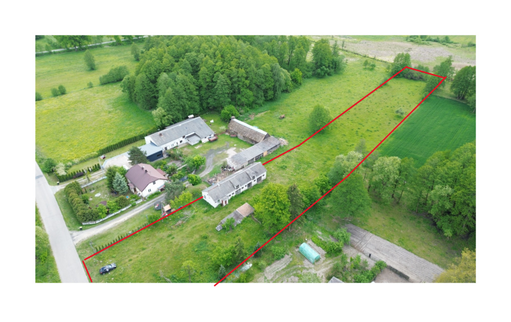 Działka z zabudowaniami – 7900 m² w Mory - zdjęcie 2