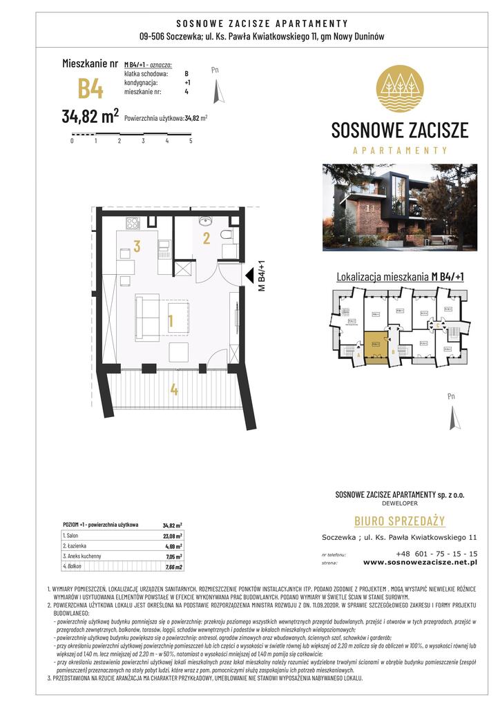 Sosnowe Zacisze - Soczewka,k.Płocka-lokal-34,82 m² - zdjęcie 3