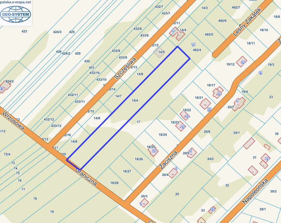 Działka 4522 m² Mostówka - zdjęcie 3