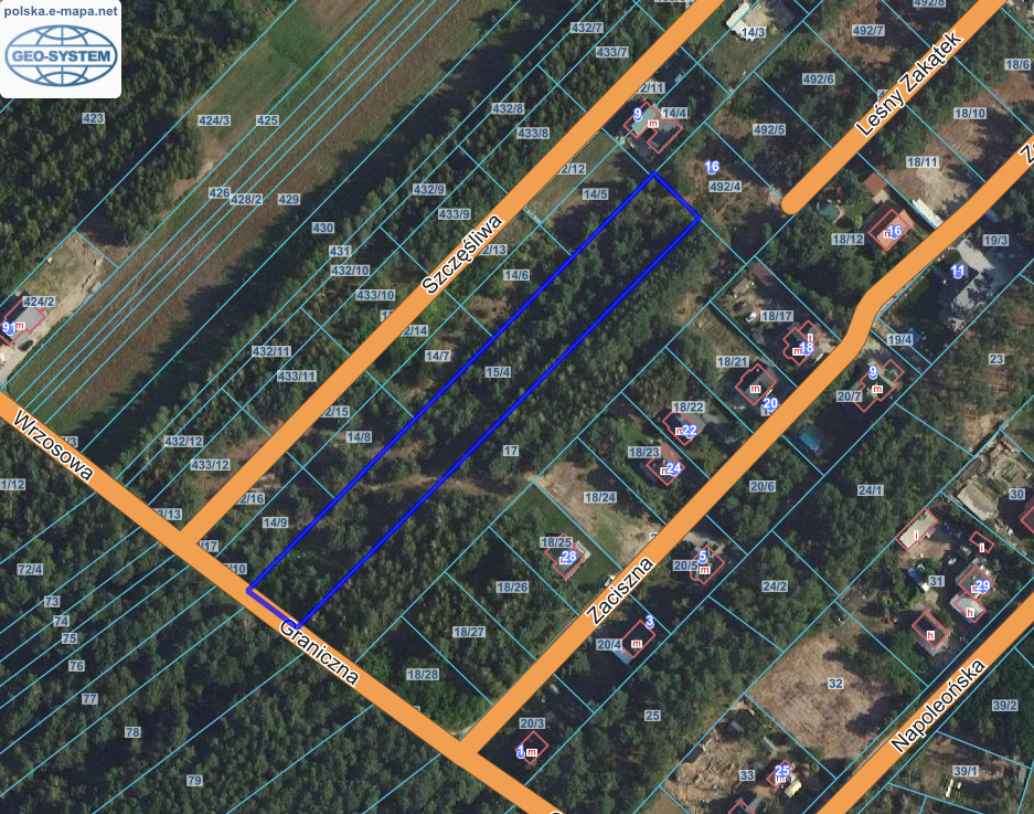Działka 4522 m² Mostówka - zdjęcie 2