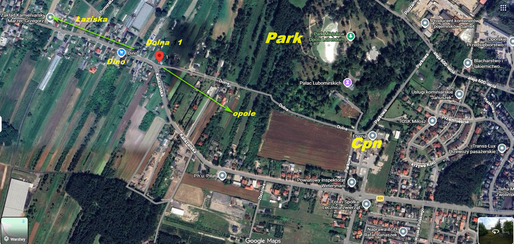 Działka pod dom i biznes 1983 m² /Opole Lubelskie - zdjęcie 7