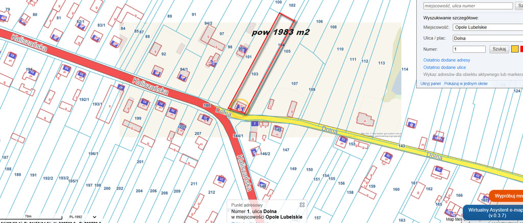 Działka pod dom i biznes 1983 m² /Opole Lubelskie - zdjęcie 8
