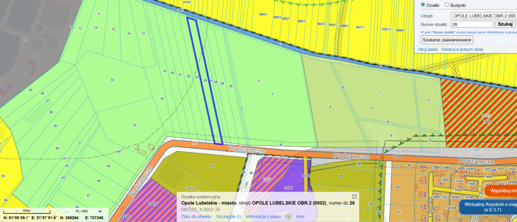 Opole Lubelskie – duża działka rolna 4 822 m² - zdjęcie 4