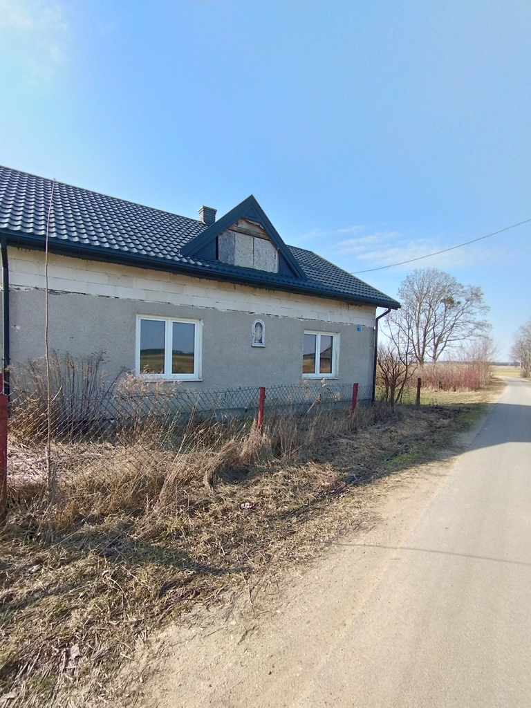 Dom do wykończenia, działka 1200 m² - zdjęcie 2