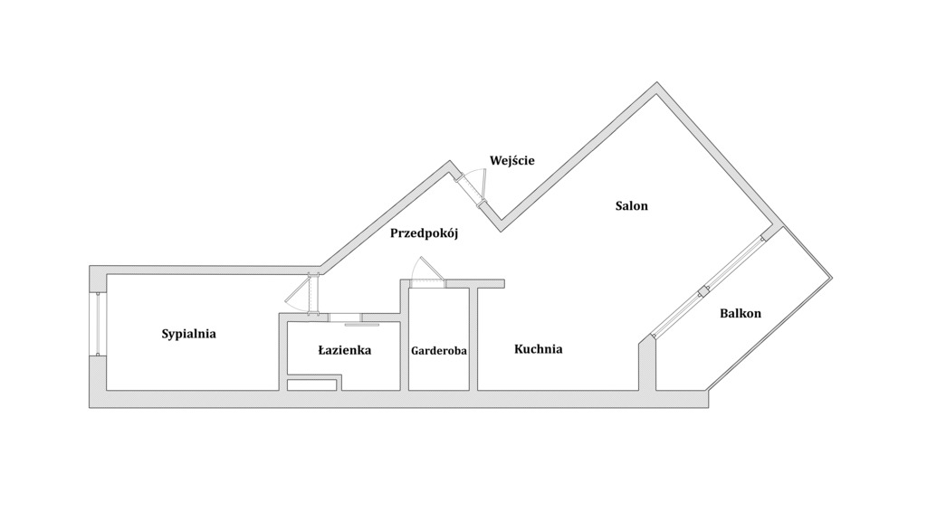 55 m² Mieszkanie 2/3 pokoje Rawska 71 Skierniewice - zdjęcie 8