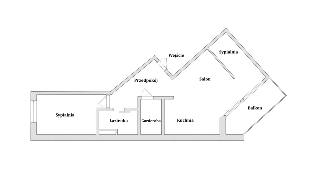 55 m² Mieszkanie 2/3 pokoje Rawska 71 Skierniewice - zdjęcie 10