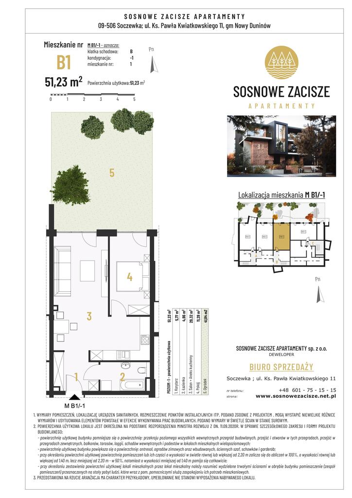 Soczewka-mieszkanie z ogródkiem, 2 pokoje, 51 m² - zdjęcie 5
