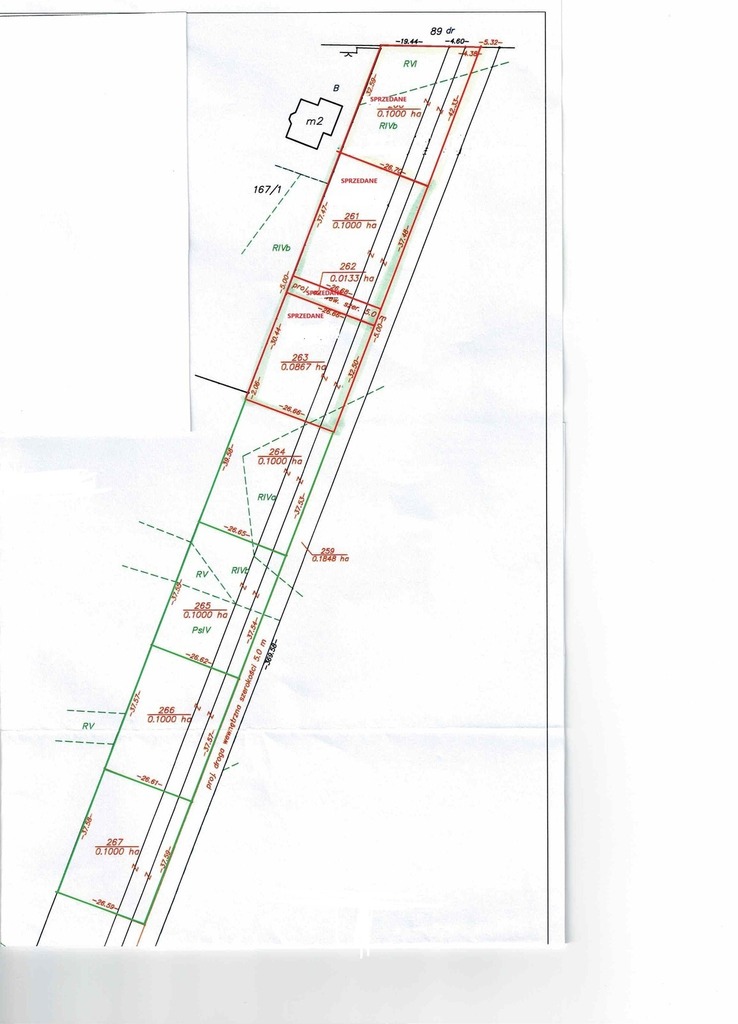 Działka 1000m² z projektem i pozwoleniem Przytoka - zdjęcie 2