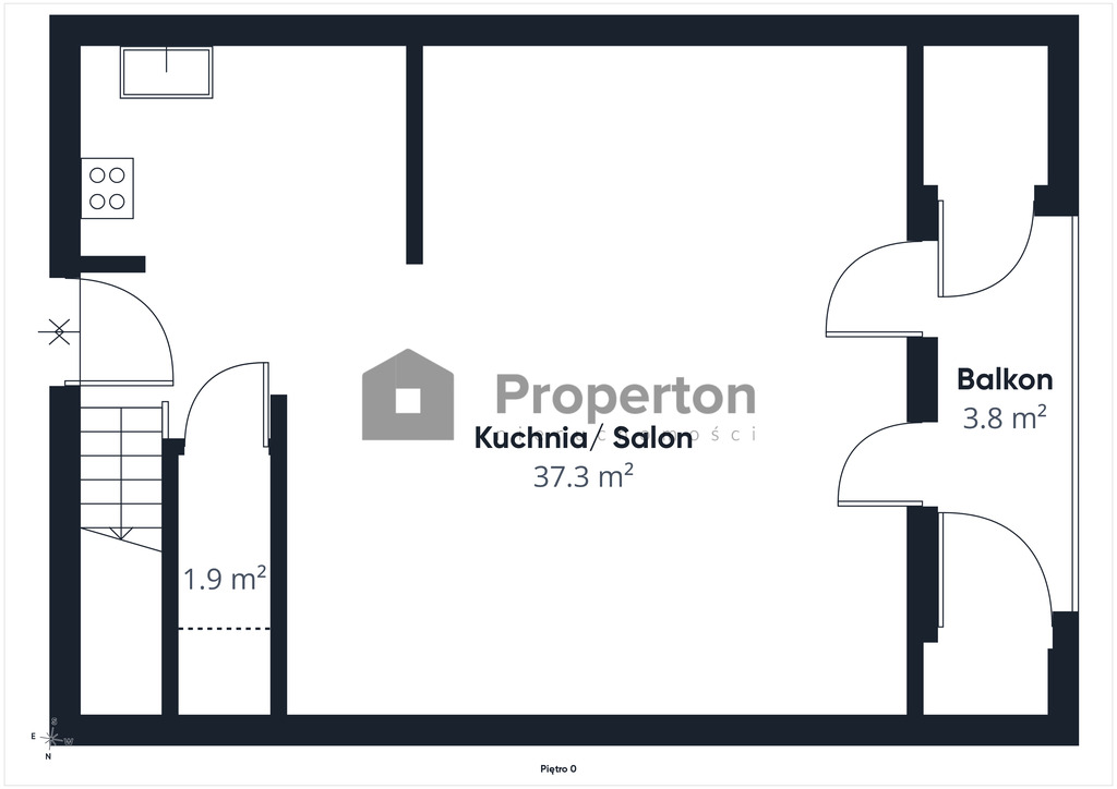 84 m² po podłodze | 2 poziomy | 3 pokoje - zdjęcie 15