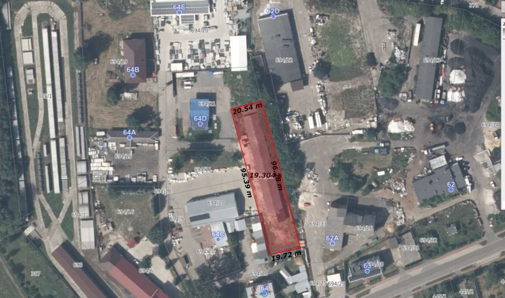 Działka 1900m²|Hala 629m²|MPZP|Usługi/Produkcja - zdjęcie 8