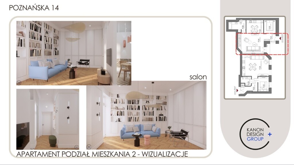 Poznańska 14, 88,94 m² 3 pokoje, balkon 2 wejścia - zdjęcie 15