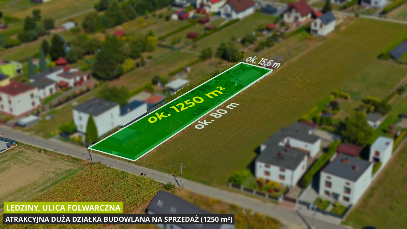 Lędziny ,działka budowlana 1250m2