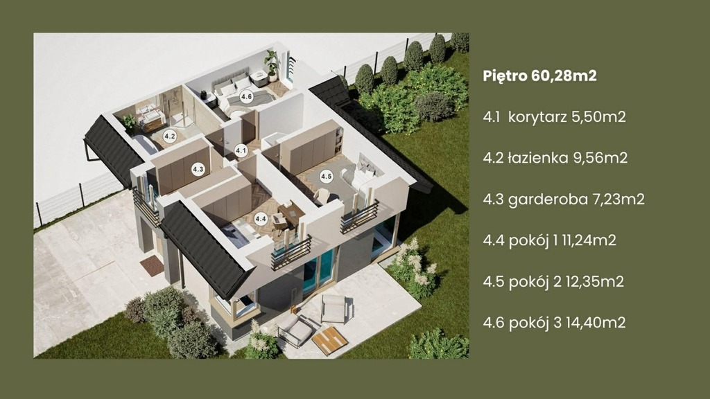 Nowy dom 127 m² z ogrodem blisko Krakowa - zdjęcie 4