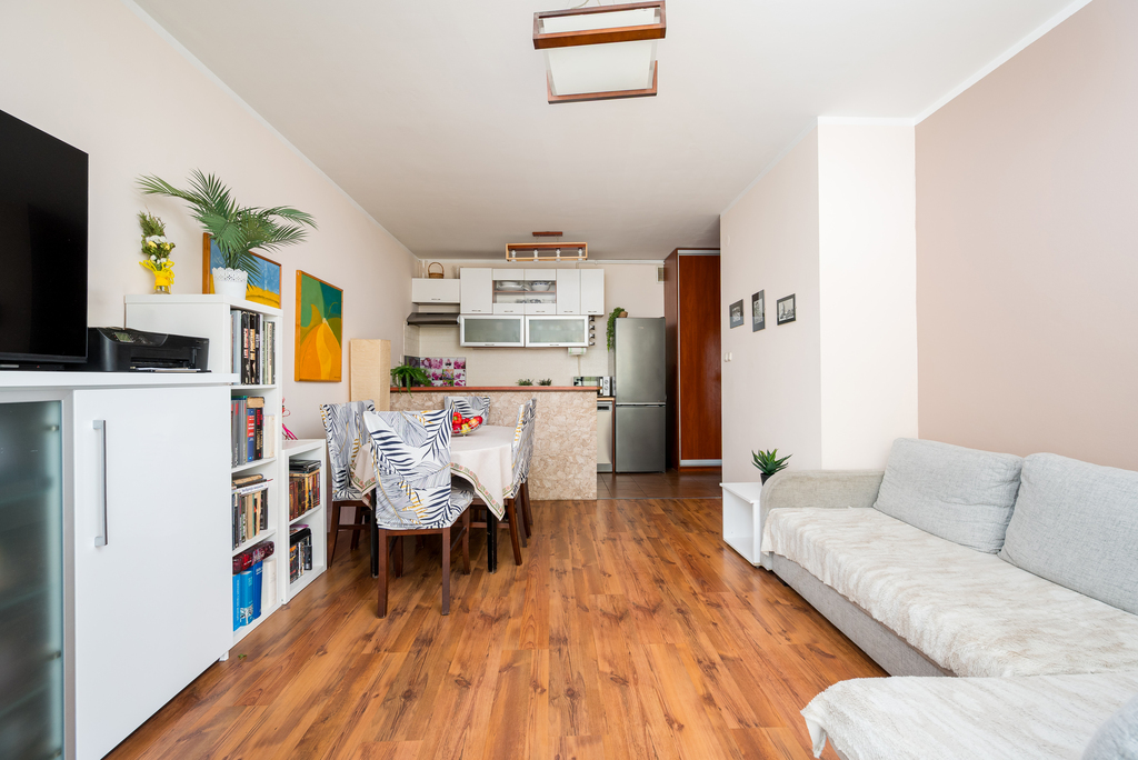 wysoki parter, 43 m², 2 pok., taras 27 m² i garaż - zdjęcie 4