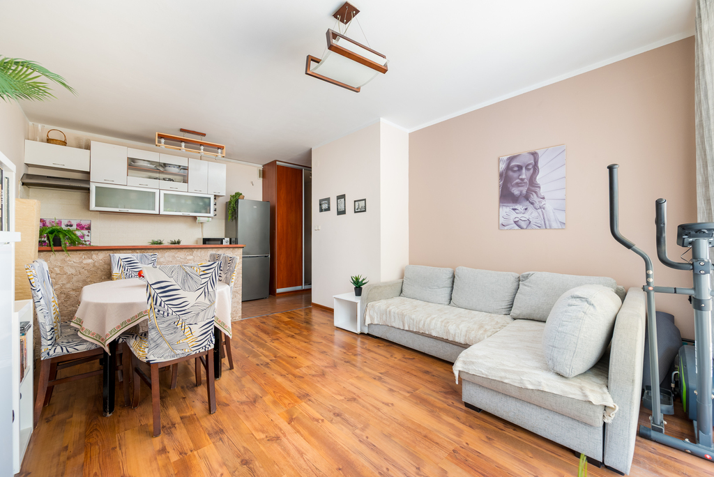 wysoki parter, 43 m², 2 pok., taras 27 m² i garaż - zdjęcie 6