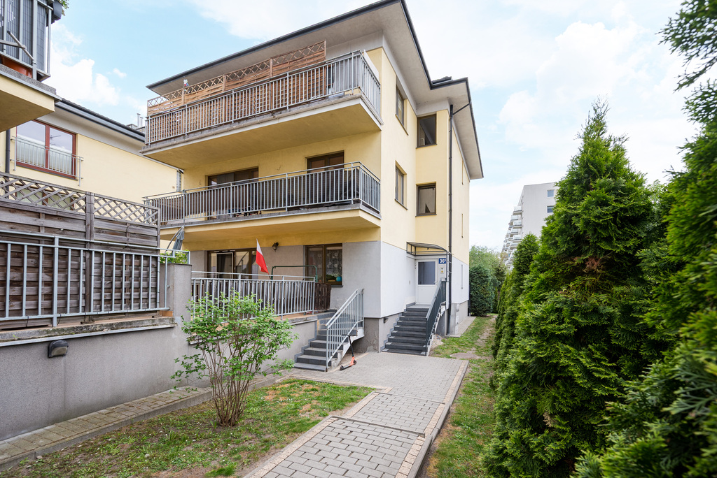 wysoki parter, 43 m², 2 pok., taras 27 m² i garaż - zdjęcie 23