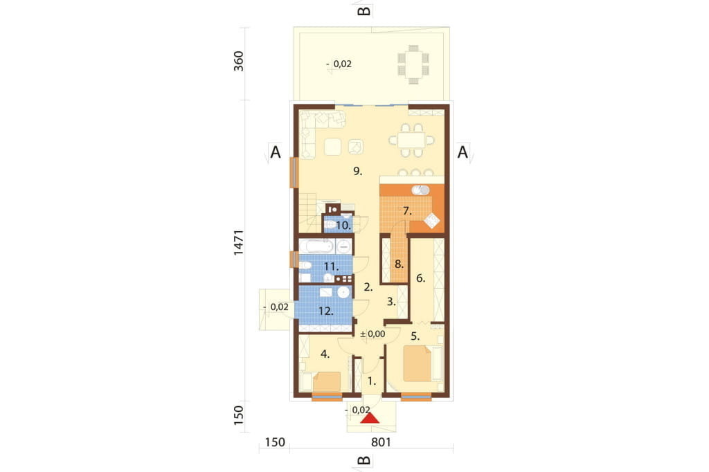 Dom z działką 1000m² Przytoka - zdjęcie 2