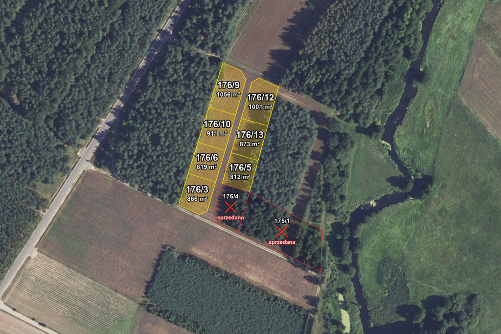 Pątki | Działki z warunkami zabudowy | Od 770 m² | Blisko Wkry - zdjęcie 2