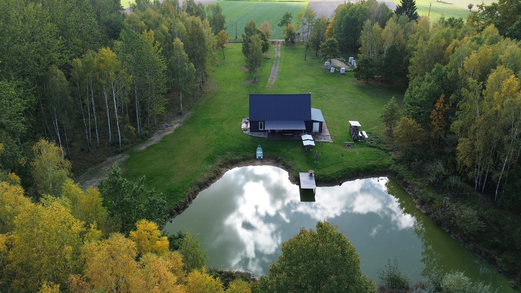 Dom z antresolą, stawem i lasem | 2,7 ha | Skórzec - zdjęcie 6